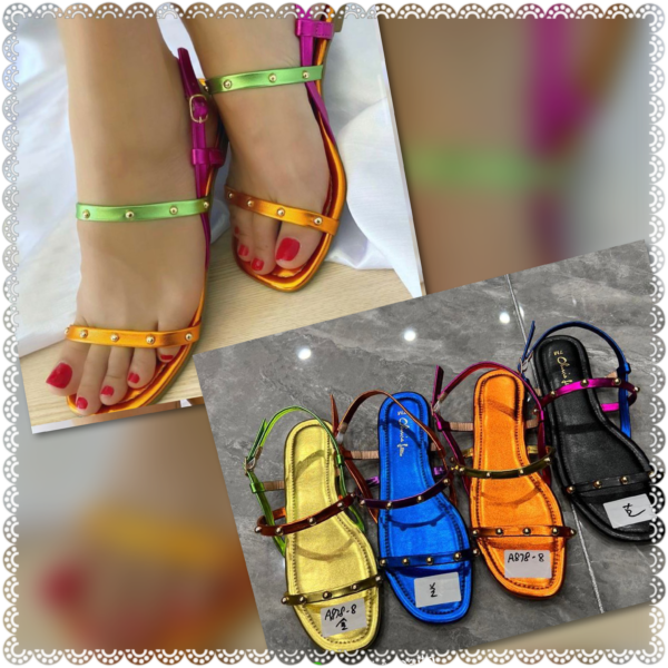 Multi Colour Women Sandals